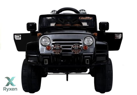 Auto na Akumulator Jeep JJ245 Dla Dzieci Światła LED MP3 Pilot Czarny