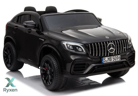 Auto na Akumulator Mercedes GLC 63S Dwuosobowy LED MP4 Czarny Lakierowany