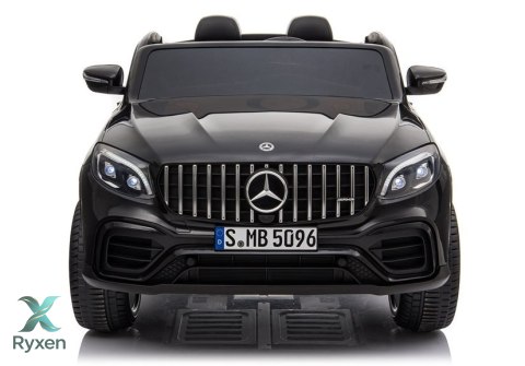 Auto na Akumulator Mercedes GLC 63S Dwuosobowy LED MP4 Czarny Lakierowany