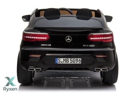 Auto na Akumulator Mercedes GLC 63S Dwuosobowy LED MP4 Czarny Lakierowany