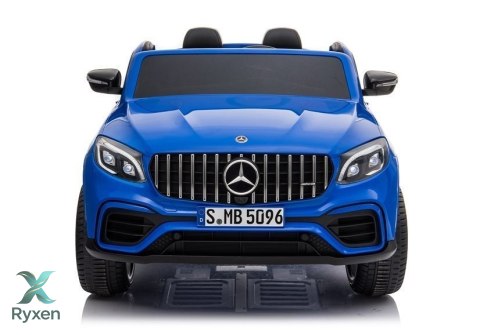 Auto na Akumulator Mercedes GLC 63S Dwuosobowy LED MP4 Niebieski Lakierowany