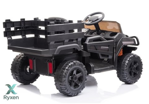 Auto na akumulator BDM0926 Dla Dzieci Światła LED MP3 Pilot Czarne