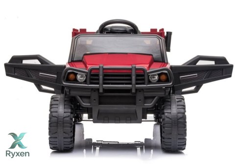Auto na akumulator BDM0926 Dla Dzieci Światła LED MP3 Pilot Czerwony