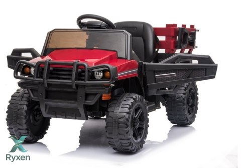 Auto na akumulator BDM0926 Dla Dzieci Światła LED MP3 Pilot Czerwony
