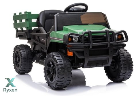 Auto na akumulator BDM0926 Dla Dzieci Światła LED MP3 Pilot Zielone