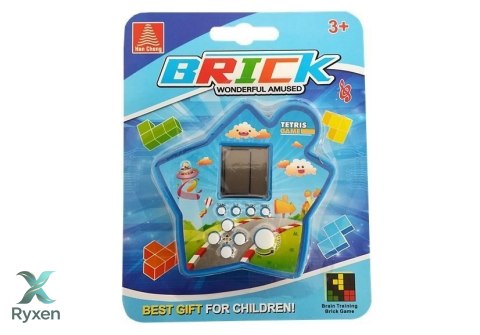Gra Elektroniczna Kieszonkowa Brick Niebieska