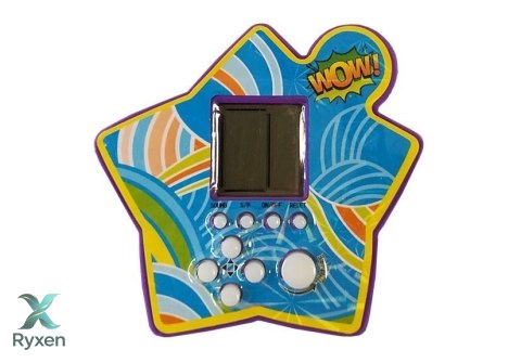 Gra Elektroniczna Kieszonkowa Tetris Fioletowy