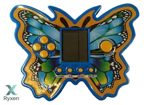 Gra Elektroniczna Tetris Motyl Niebieski