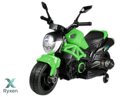 Motor na Akumulator Motocykl Dla Dzieci GTM1188 Światło LED Zielony
