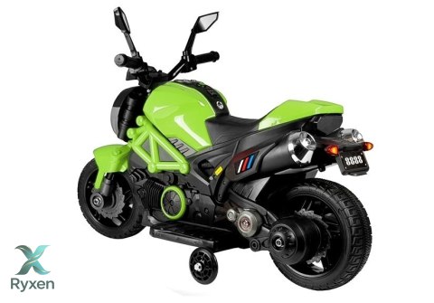 Motor na Akumulator Motocykl Dla Dzieci GTM1188 Światło LED Zielony