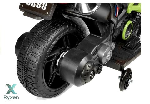 Motor na Akumulator Motocykl Dla Dzieci GTM1188 Światło LED Zielony