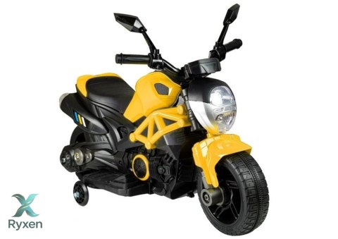Motor na Akumulator Motocykl Dla Dzieci GTM1188 Światło LED Żółty