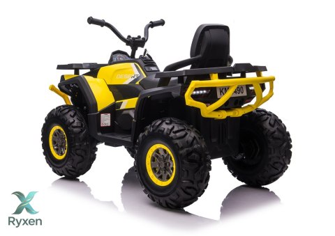 Quad na Akumulator XMX607 Dla Dzieci Światła LED MP3 Żółty