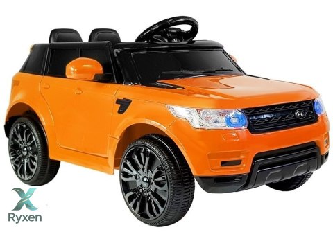 Auto Na Akumulator HL1638 Dla Dzieci Pilot MP3 Światło LED Pomarańczowy