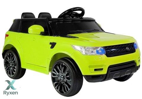 Auto Na Akumulator HL1638 Dla Dzieci Pilot MP3 Światło LED Zielony