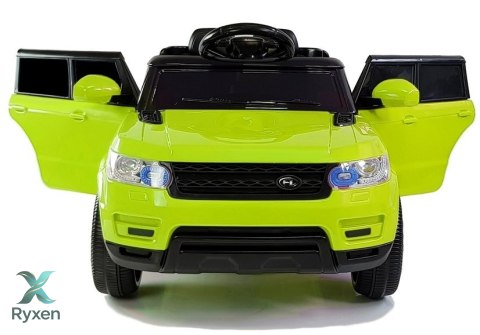 Auto Na Akumulator HL1638 Dla Dzieci Pilot MP3 Światło LED Zielony