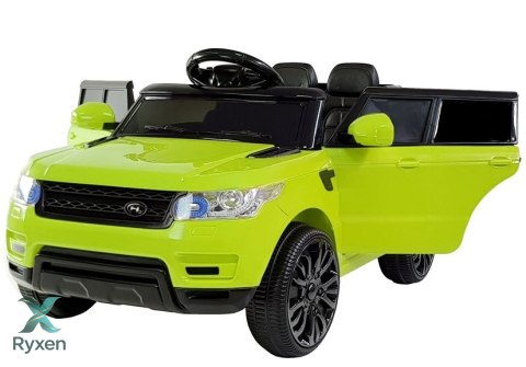 Auto Na Akumulator HL1638 Dla Dzieci Pilot MP3 Światło LED Zielony