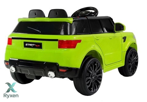 Auto Na Akumulator HL1638 Dla Dzieci Pilot MP3 Światło LED Zielony