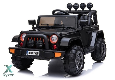 Auto Na Akumulator Jeep BRD-7588 Światła LED MP3 Pilot Czarny 4x4