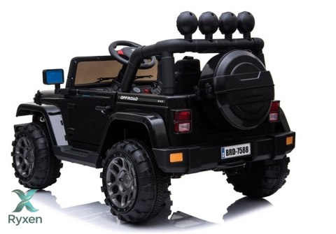 Auto Na Akumulator Jeep BRD-7588 Światła LED MP3 Pilot Czarny 4x4