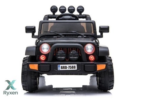 Auto Na Akumulator Jeep BRD-7588 Światła LED MP3 Pilot Czarny 4x4
