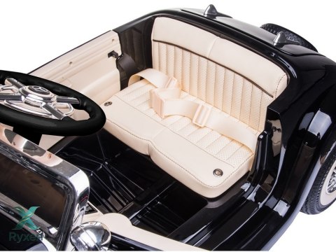 Auto Na Akumulator Mercedes 540K Klasyk Premium Światła LED MP3 Czarny