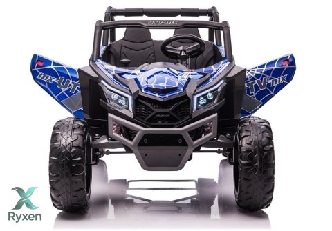 Auto na Akumulator Buggy UTV-MX Niebieski Spider Lakier MP4