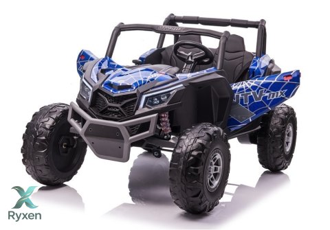 Auto na Akumulator Buggy UTV-MX Niebieski Spider Lakier MP4