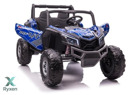 Auto na Akumulator Buggy UTV-MX Niebieski Spider Lakier MP4
