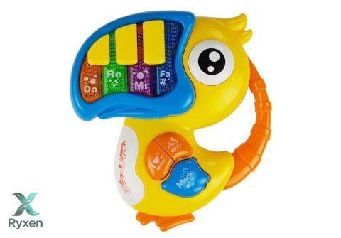 Pianinko i Gitara na Baterie Papuga Rybka