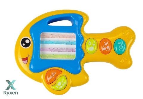Pianinko i Gitara na Baterie Papuga Rybka