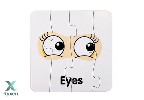 Puzzle Edukacyjne Układanka Części Ciała 10 Połączeń Angielski