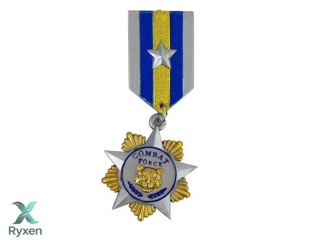 Zestaw Wojskowy Pistolet Karabin Nóż Medal Celownik Dźwięk
