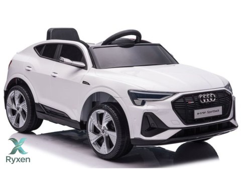Auto Na Akumulator Audi E- Tron Białe QLS-6688 Światła LED MP3