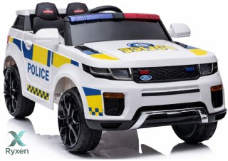 Auto Na Akumulator BBH-021 Światła LED Muzyka Pilot Policyjne Białe