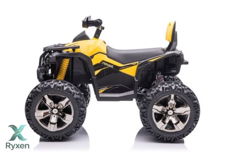 Quad Na Akumulator Z Oparciem QLS-3288 ŚwIatła LED MP3 Żółty