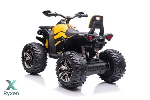 Quad Na Akumulator Z Oparciem QLS-3288 ŚwIatła LED MP3 Żółty