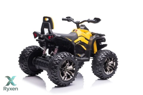 Quad Na Akumulator Z Oparciem QLS-3288 ŚwIatła LED MP3 Żółty