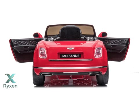 Auto Na Akumulator Bentley Mulsanne Czerwony Lakierowany
