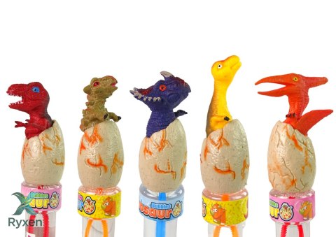 Bańki Mydlane Dinozaury 34 cm Różne Kolory