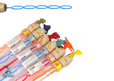 Bańki Mydlane Dinozaury 34 cm Różne Kolory