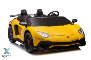 Auto Na Akumulator Lamborghini XXL A8803 Żółte 24V