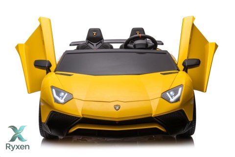 Auto Na Akumulator Lamborghini XXL A8803 Żółte 24V