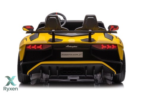 Auto Na Akumulator Lamborghini XXL A8803 Żółte 24V