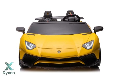 Auto Na Akumulator Lamborghini XXL A8803 Żółte 24V