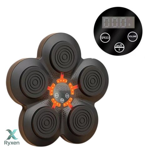 Muzyczna Maszyna Do Boksu Plansza Na Ścianę Bluetooth Światła LED