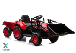 Traktor Na Akumulator Z łyżką BW-X002A Czerwony