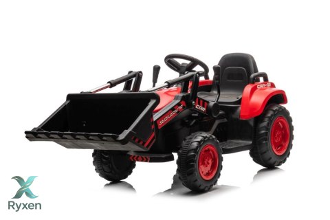Traktor Na Akumulator Z łyżką BW-X002A Czerwony