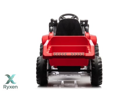 Traktor Na Akumulator Z łyżką BW-X002A Czerwony