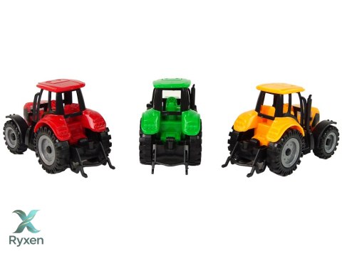 Pojazd Rolniczy Traktor Farma Duże Koła 3 Kolory